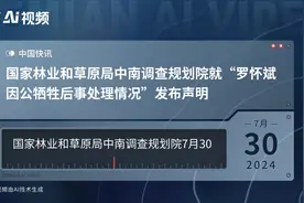 国家林业和草原局中南调查规划院就“罗怀斌因公牺牲后事处理情况”发布声明视频封面
