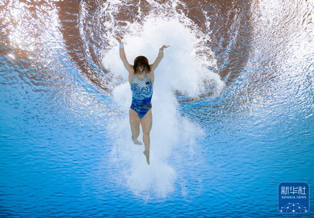 全运会 | 跳水女子个人全能决赛 广东队选手王伟莹夺冠