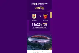 泰山vs海港！官方：足协杯决赛将于11月23日开赛图片