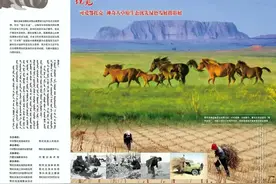 镜览可爱鄂托克神奇大草原生态优先绿色发展摄影展亮相呼和浩特市图片