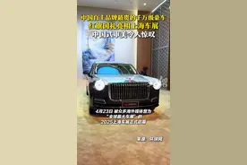 中国自主品牌最贵的千万级豪车 红旗国礼亮相上海车展 中国式审美令人惊叹图片