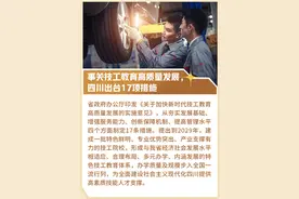事关技工教育高质量发展，四川出台17项措施图片