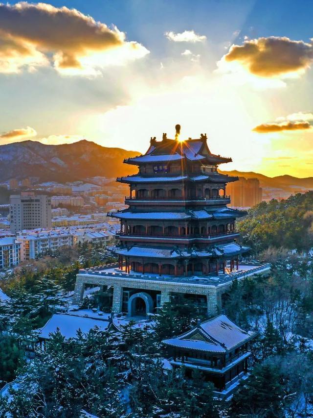 没有保持苹果肌扁平的义务，威海这个“雪窝子”太好玩了！