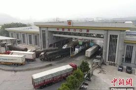 中越边境河口口岸一季度进出口货运量超62万吨图片