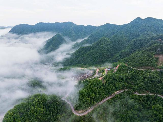 保康：云海漫山巅 泼墨绘仙卷