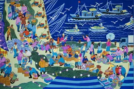 用AI打开新年画 看非遗里的中国年图片