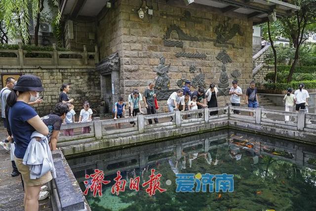 一年四季 泉在济南丨又到秋雨连绵，济南何处最美？护城河畔泉水清冽醉游人