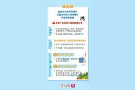 花蚊子密度已处于快速上升期，中疾控：广东存在登革热传播扩散风险，需重点防范图片