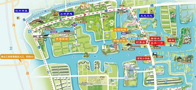 【金山古镇过大年】乡聚水窠，潮玩新春！