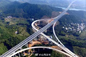 昔榆高速公路2024年底将全线贯通图片