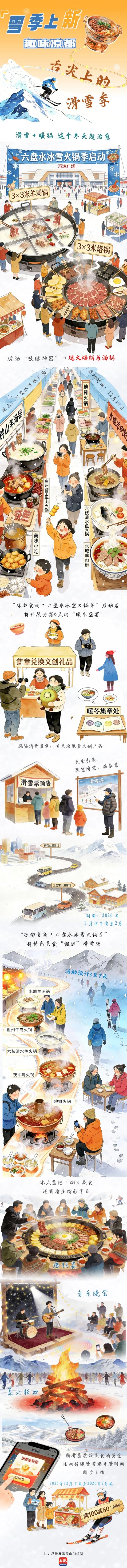 雪季上新·趣味凉都 ③｜舌尖上的滑雪季