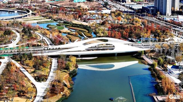 青岛人家门口的“生态园”：一河秋景，满园生机