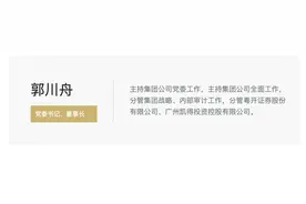 粤开证券董事会换届，控股股东“掌门人”郭川舟或将出任董事长图片