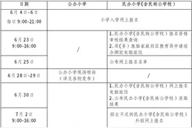 重要！2025年杭州市西湖区小学入学、小升初时间表来了图片