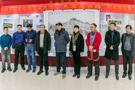 人大新闻摄影山东班同人展于济南市历下文化馆开幕图片
