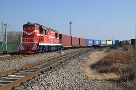 2024年义乌中欧班列发运量同比增长超10%图片