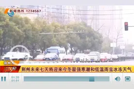 注意！荆州将迎来今冬最强寒潮和低温雨雪冰冻图片