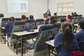 山东海阳市总工会开展女职工普法宣传月活动图片