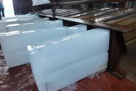 水果冰、盲盒冰见过吗？郑州这家制冰厂日销冰块300吨，用途你肯定想不到 | 直击制冰厂①图片