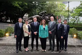 香港赛马会与联合国毒品和犯罪问题办公室交流，协力打击非法赌博图片