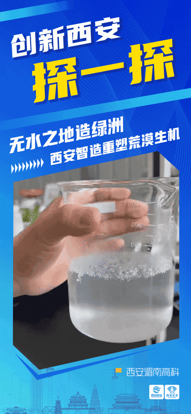 沙漠变绿洲！西安这家科技企业“有两把刷子”！