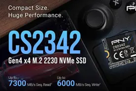 PNY 推出高速 M.2 2230 固态硬盘 CS2342图片