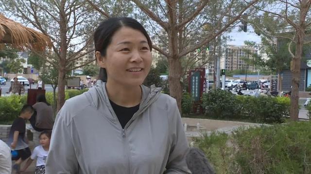 敦煌长城小游园成健康绿色游乐场