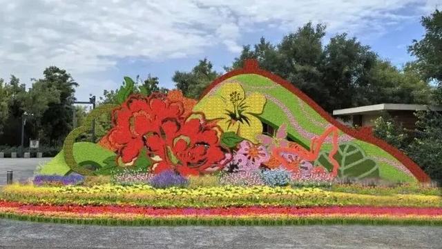 240万株鲜花绿植装扮副中心！国庆中秋景观惊艳亮相