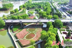 兰州安宁区：“口袋公园”小而美 居民抬脚即进园图片