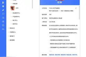 以AI激活企业用工模式，360 AI员工[红衣]正式上岗图片
