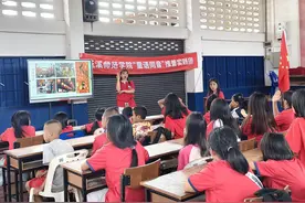 玉溪师范学院“童语同音”推普实践团在泰国清莱开展文化交流活动图片