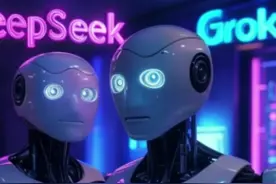Grok3 vs DeepSeek，谁是“最聪明的大模型”？ 我们做了个测试……视频封面
