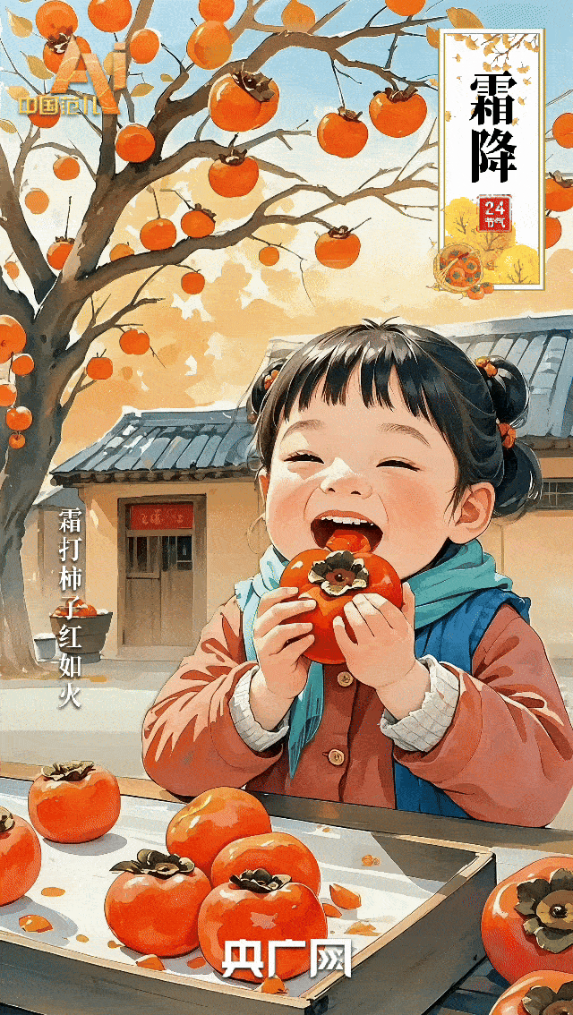 好柿成“霜” 喜从天“降”