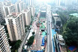 27号线铜锣山隧道预计2025年贯通 茶园10分钟内可到南坪图片
