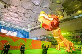 水立方今年春节变“龙宫”，背后有个小故事……图片