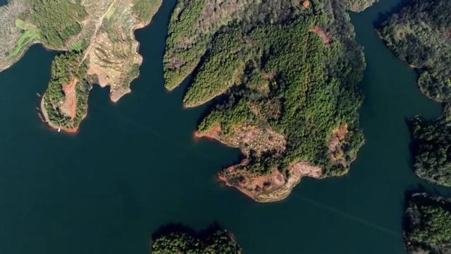 藏不住了！来渔洞水库邂逅初冬限定美景