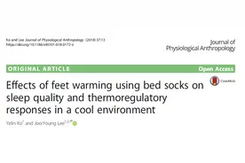 穿着袜子真能改善睡眠？泡脚的“最佳水位线”是啥？多项研究教你如何睡得更香图片