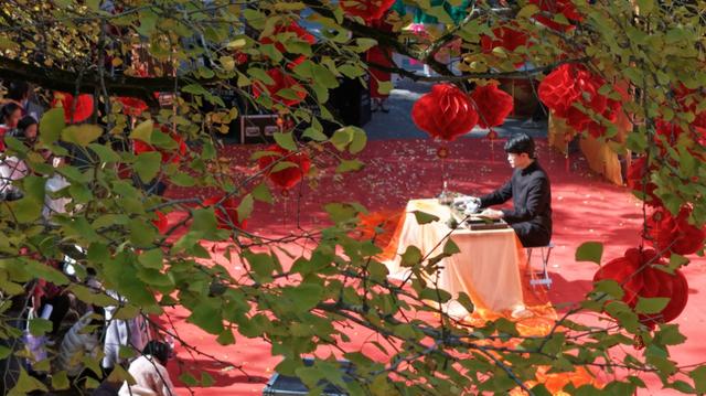 人从众嗨翻全场！带你直击大田广平银杏孝文化节～