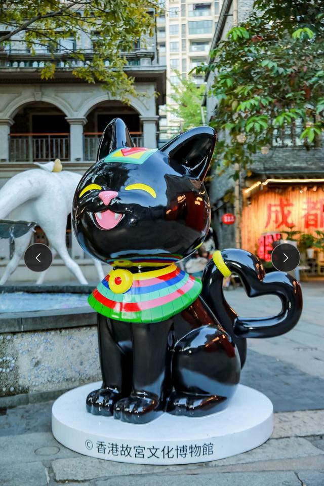 去佛山岭南天地邂逅“埃及猫”