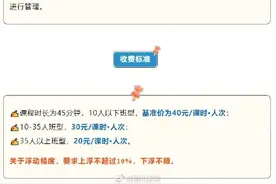 事关校外培训收费，绵阳标准公布：40元、30元、20元图片