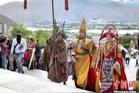 西藏大型史诗实景剧《文成公主》开启游园新模式 提升文旅场景新体验图片