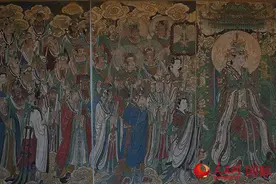 “永乐宫壁画艺术特展”在联合国教科文组织总部举办图片