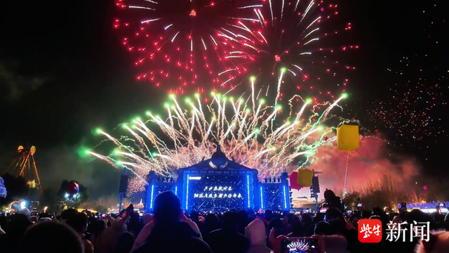 淮安方特“飘雪跨年夜”圆满收官 双园联动开启2026欢乐序章