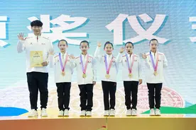 心之所向行之所往，武汉体操小花绽放学青会图片