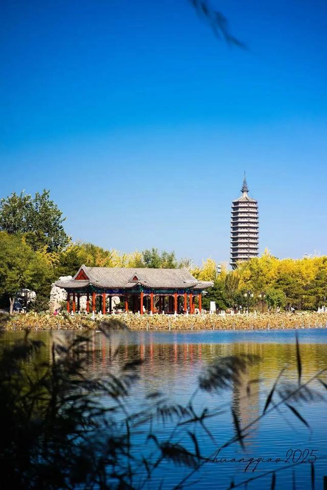 副中心的秋日画板已备好，等你来上色！