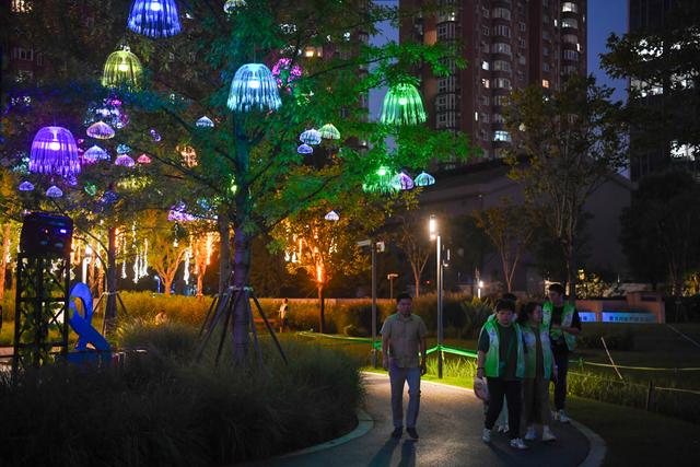 打造沉浸式夜游新体验，上海国际光影节普陀分会场启幕