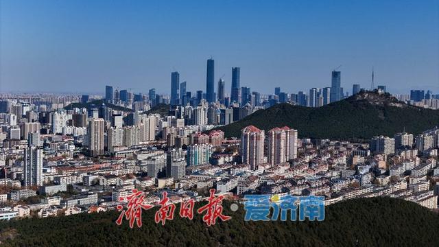 冬登千佛山 一眼瞰“千年”