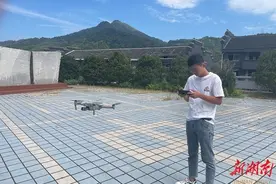 沅江路街道：无人机巡护筑牢森林“防火墙”图片