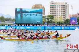 杭州亚运会龙舟项目开赛 中国男女队包揽冠军图片