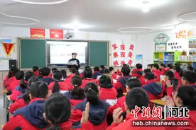 河北蠡县：文明交通进校园图片